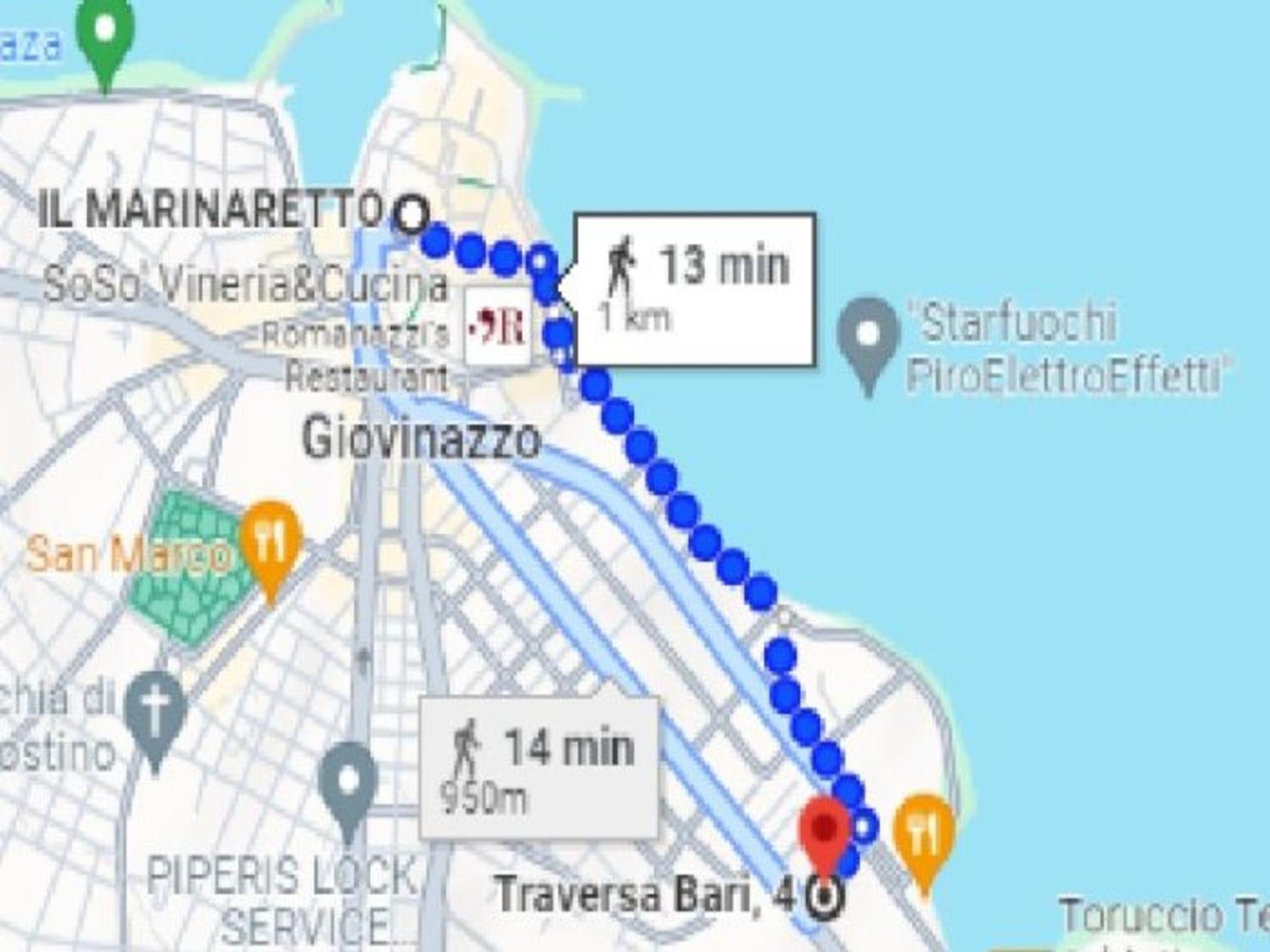 Il Marinaretto Apartment Джовинацо Екстериор снимка